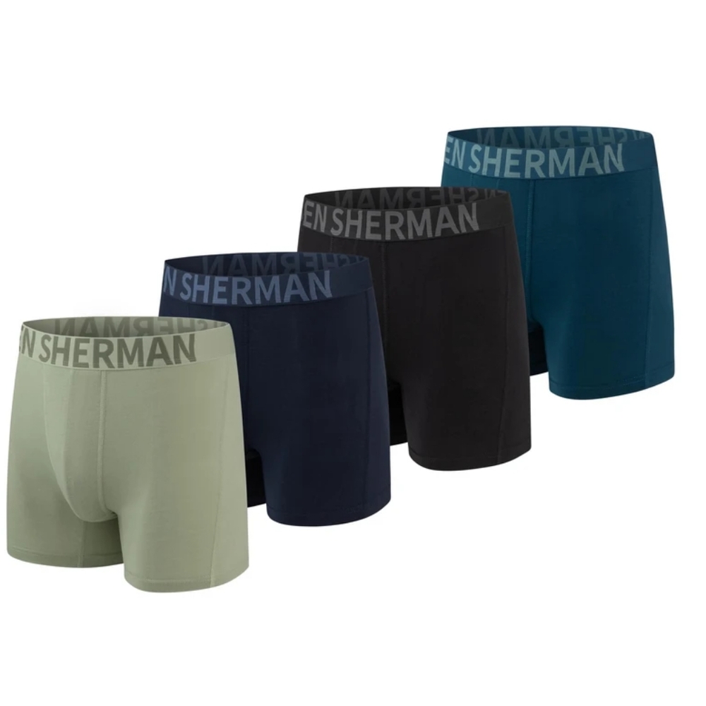 Ben Sherman Men's 4-Pack LUX MODAL Boxer Brief Underwear NEW Size Small